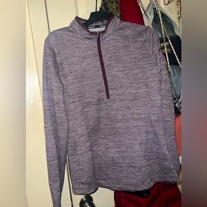 Purple Nike Golf Dri-Fit Sweater